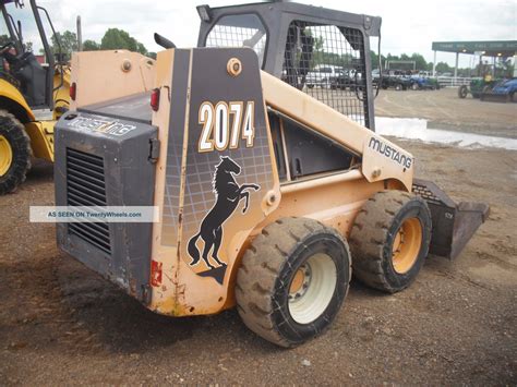 mustang 2070 skid steer for sale|mustang 2074 skid steer problems.